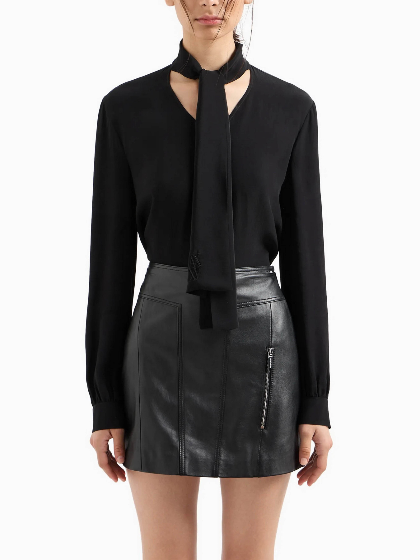 Юбка мини Armani Exchange модель 6DYN50-YLP3Z-1200 Фото