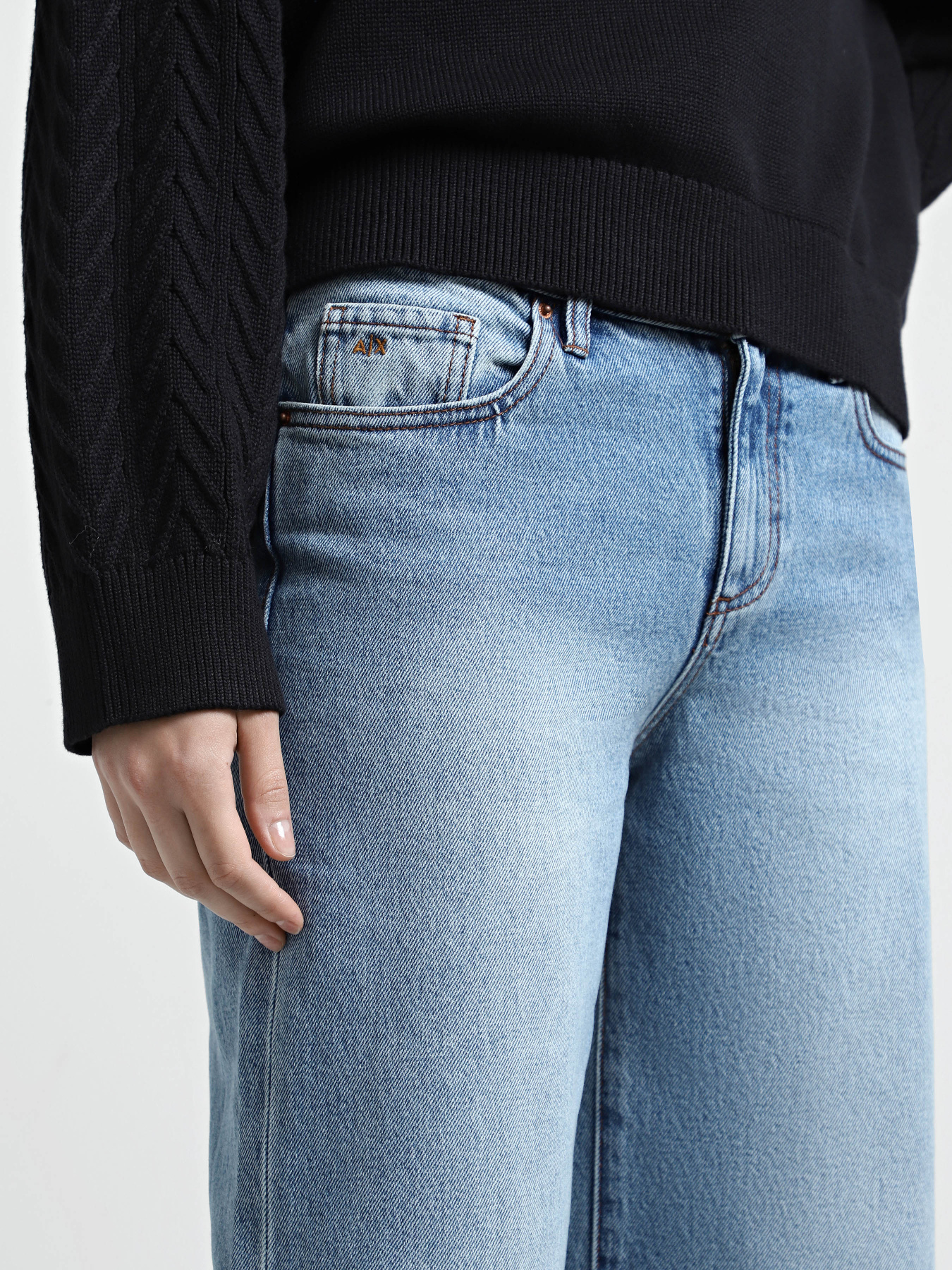 Прямые джинсы Armani Exchange модель 6DYJ52-Y39KZ-1500 Фото