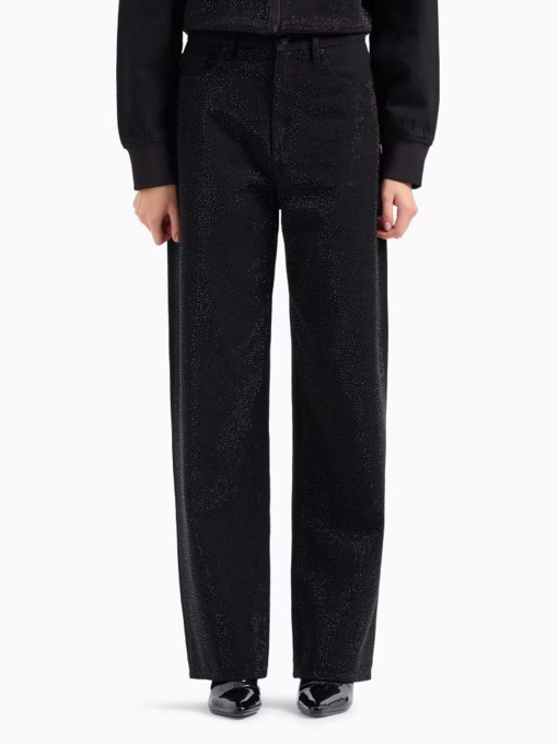 Широкие джинсы Armani Exchange модель 6DYJ38-Y19QZ-0204 Фото