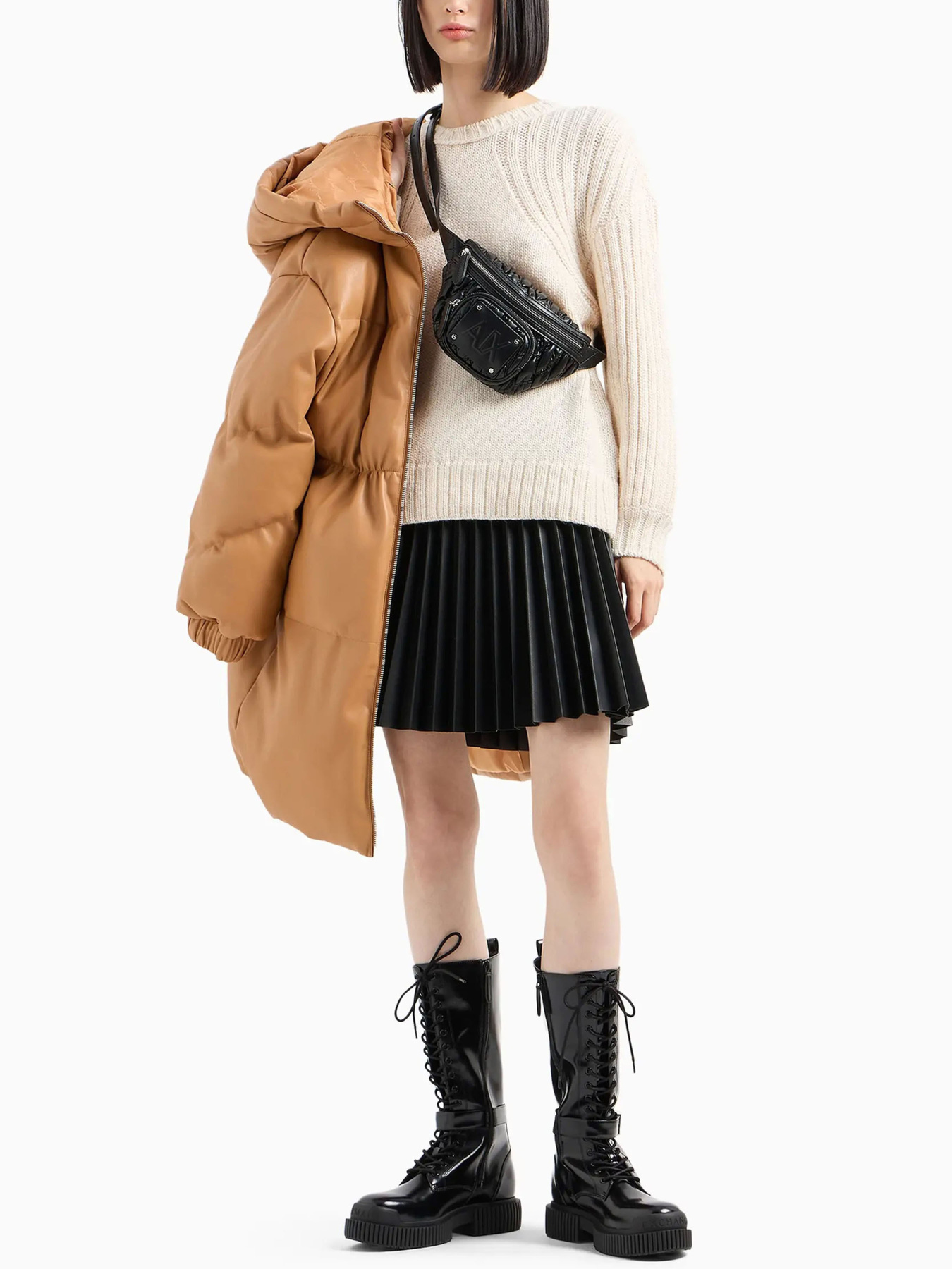 Юбка мини Armani Exchange модель 6DYN24-YNNNZ-1200 Юбка мини Armani Exchange модель 6DYN24-YNNNZ-1200 Фото