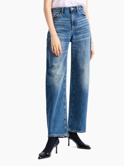 Широкие джинсы Armani Exchange модель 6DYJ38-Y19HZ-05EK Фото