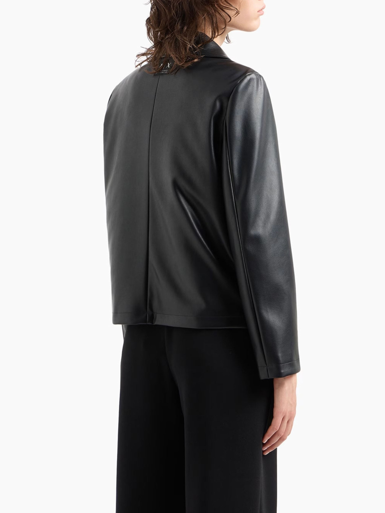 Шкіряна куртка Armani Exchange Black Edition модель XW000004-AF10203-UC001 Фото