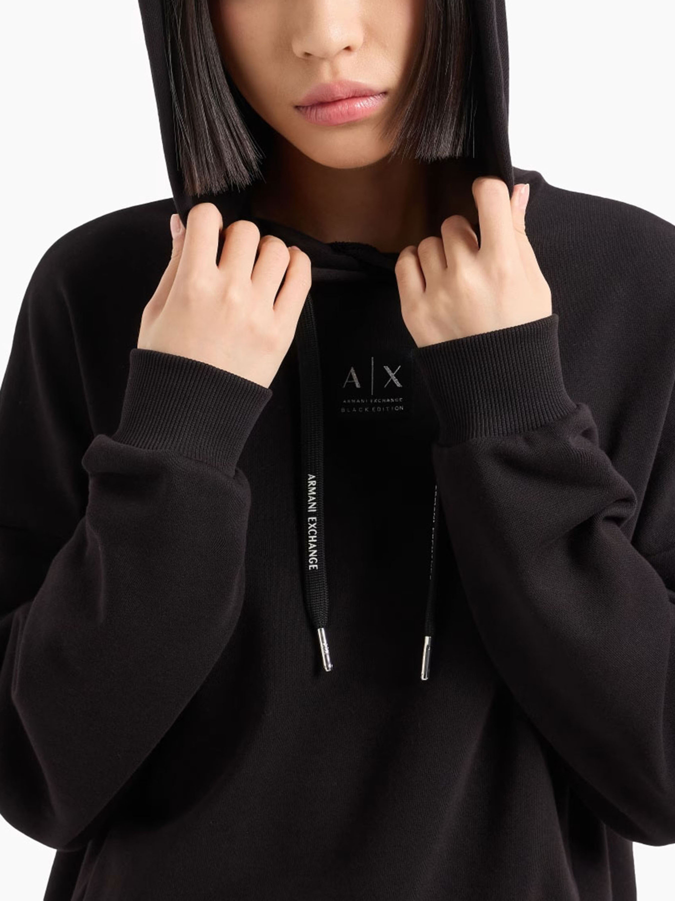 Худи Armani Exchange Black Edition модель XW000007-AF10172-UC001 Худи Armani Exchange Black Edition модель XW000007-AF10172-UC001 Фото