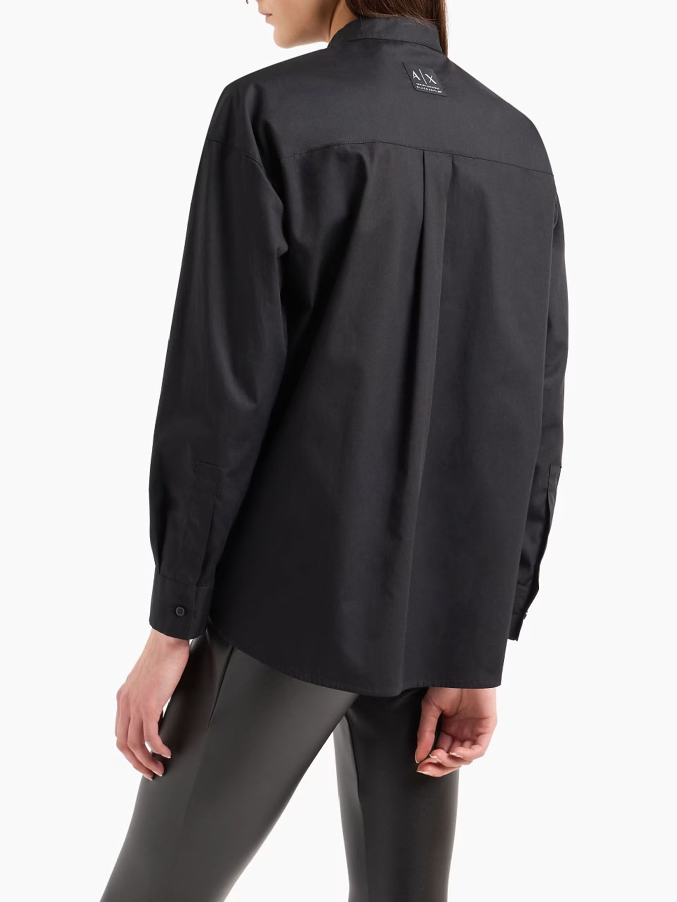 Рубашка повседневная Armani Exchange Black Edition модель XW000023-AF10834-UC001 Фото