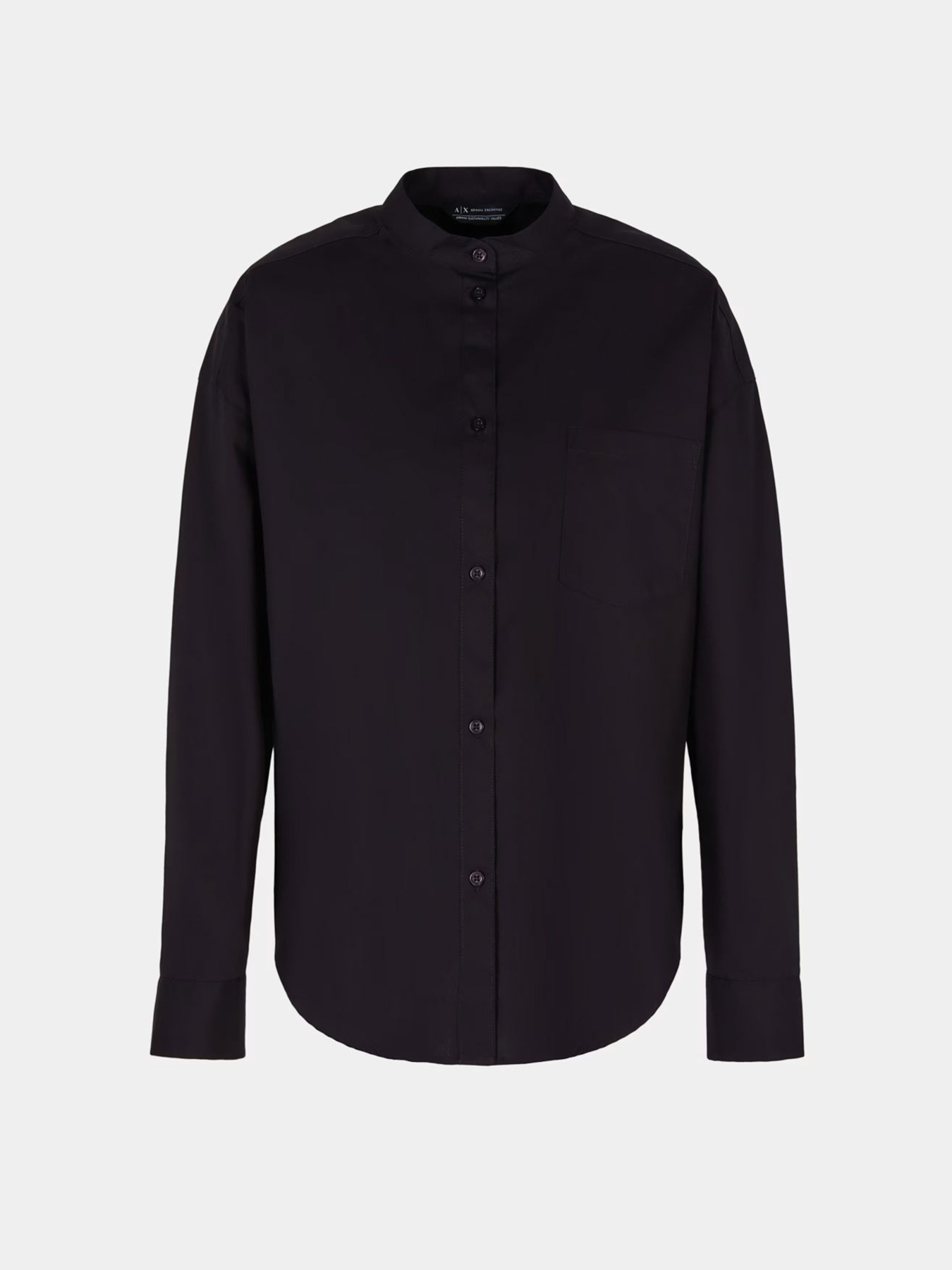 Рубашка повседневная Armani Exchange Black Edition модель XW000023-AF10834-UC001 Фото