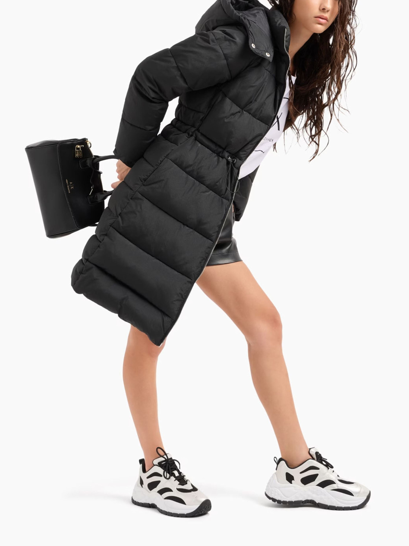 Пальто с утеплителем Armani Exchange Black Edition модель XW000026-AF10248-UC001 Фото