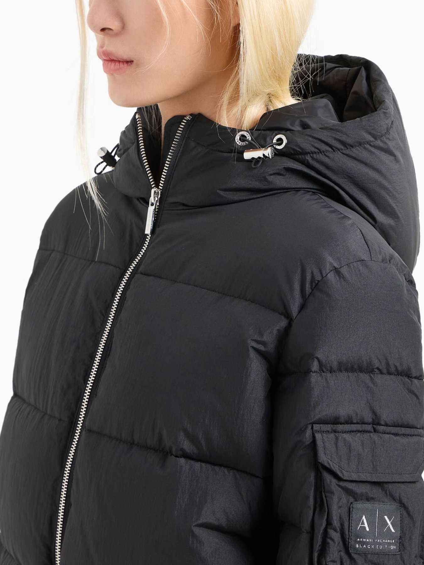 Зимняя куртка Armani Exchange Black Edition модель XW000033-AF10248-UC001 Фото