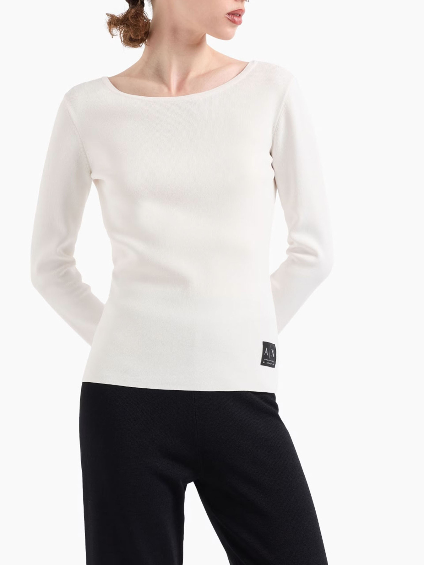 Лонгслив Armani Exchange Black Edition модель XW000047-AF10352-U1003 Лонгслив Armani Exchange Black Edition модель XW000047-AF10352-U1003 Фото