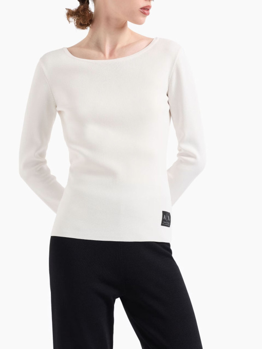 Лонгслів Armani Exchange Black Edition модель XW000047-AF10352-U1003 Фото