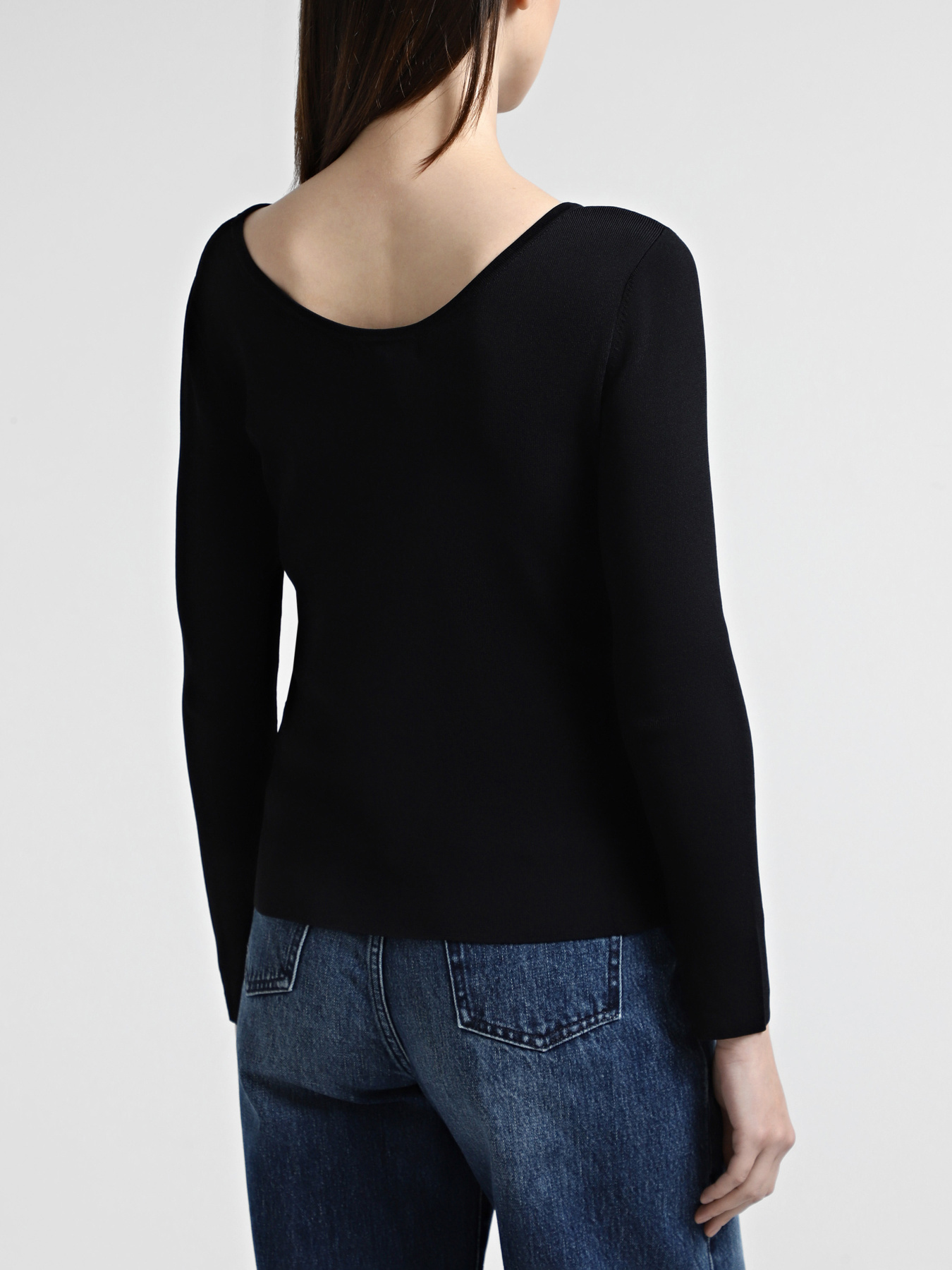 Лонгслив Armani Exchange Black Edition модель XW000047-AF10352-UC001 Фото