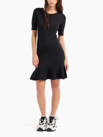 Платье мини Armani Exchange Black Edition модель XW000048-AF10352-UC001 Фото