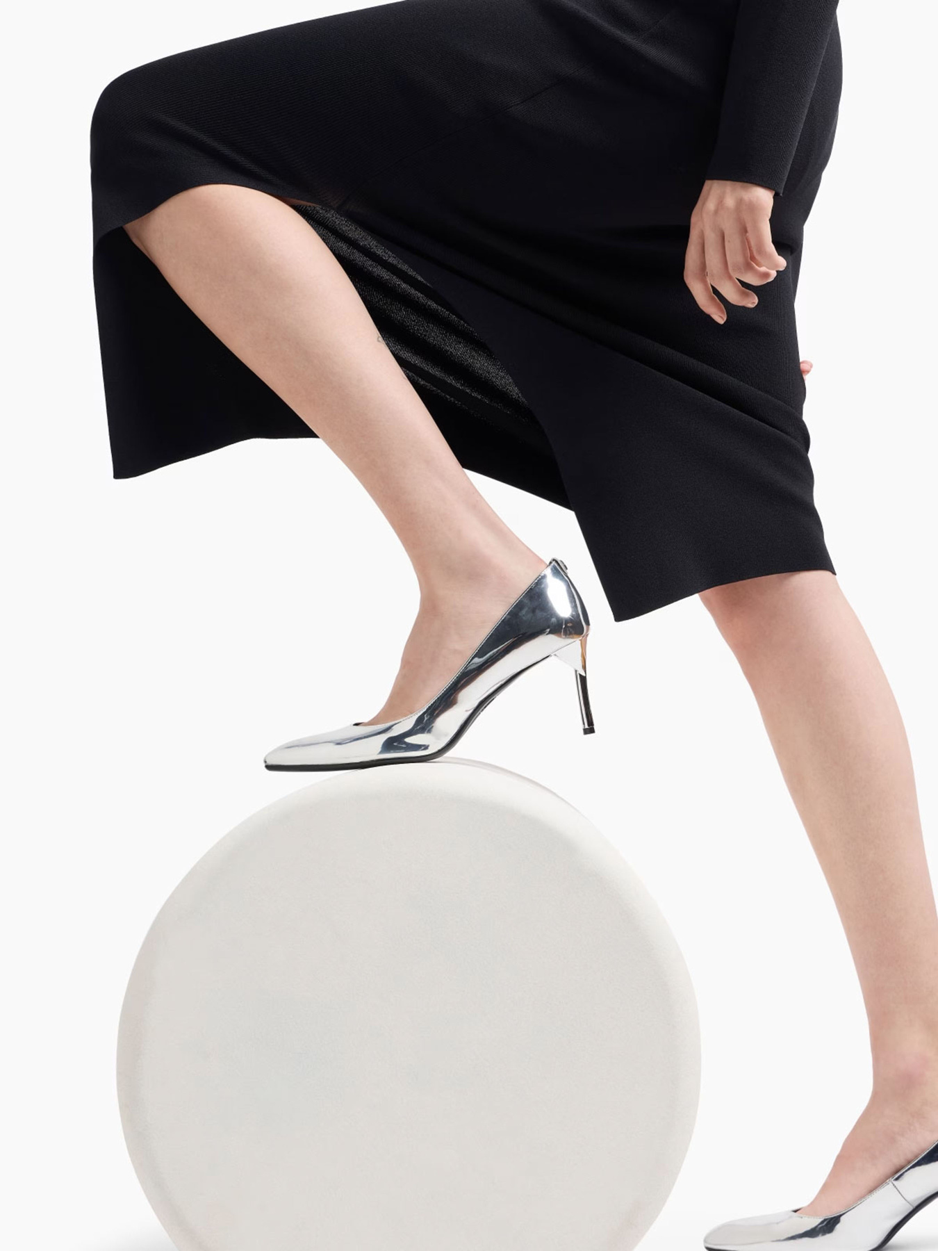 Платье макси Armani Exchange Black Edition модель XW000049-AF10352-UC001 Фото