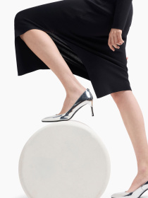 Платье макси Armani Exchange Black Edition модель XW000049-AF10352-UC001 Фото