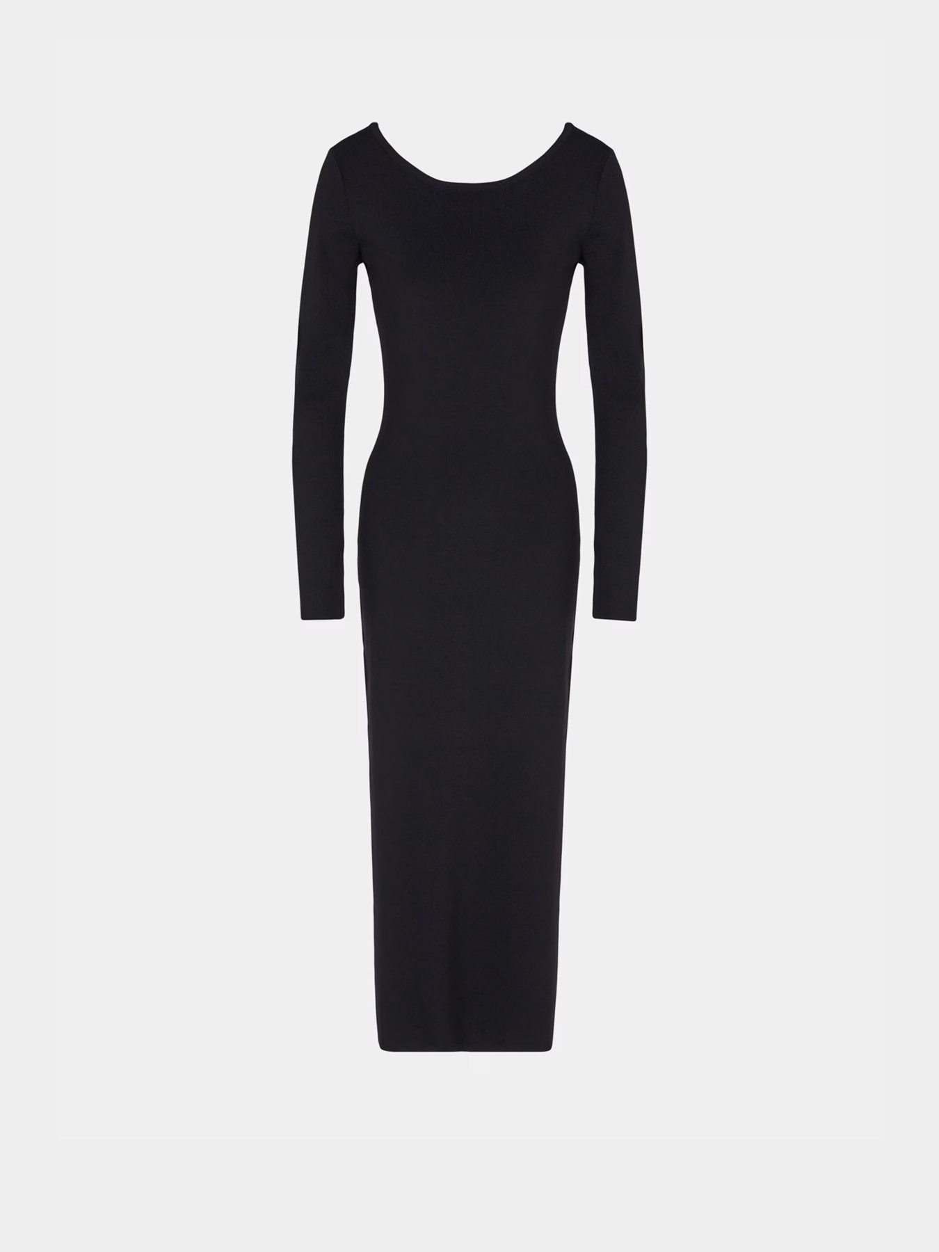 Платье макси Armani Exchange Black Edition модель XW000049-AF10352-UC001 Фото