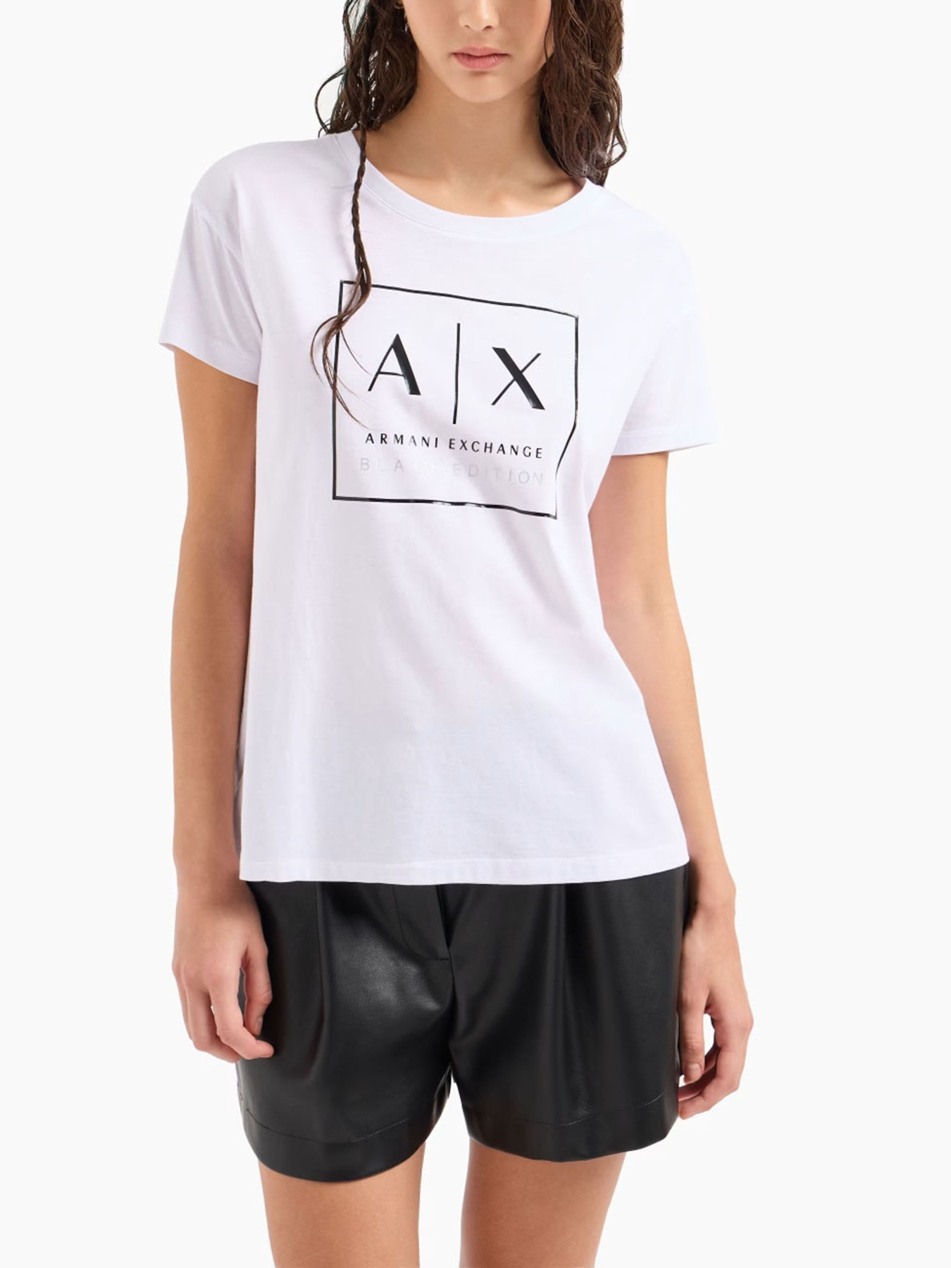 Футболка Armani Exchange Black Edition модель XW000063-AF10359-U0002 Футболка Armani Exchange Black Edition модель XW000063-AF10359-U0002 Фото