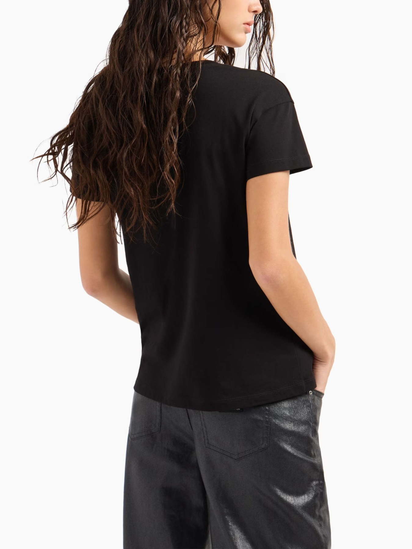 Футболка Armani Exchange Black Edition модель XW000063-AF10359-UC001 Футболка Armani Exchange Black Edition модель XW000063-AF10359-UC001 Фото