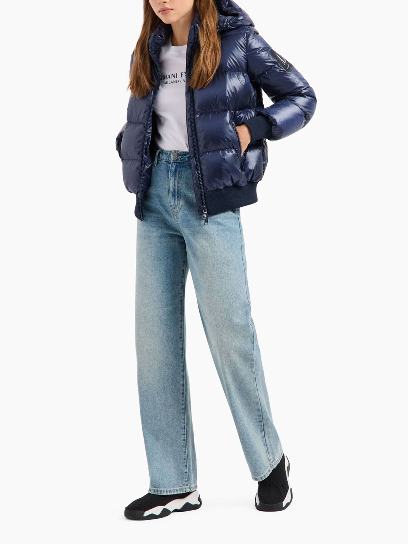 Пуховик Armani Exchange Icon Project модель XW000228-AF10860-UB100 Фото