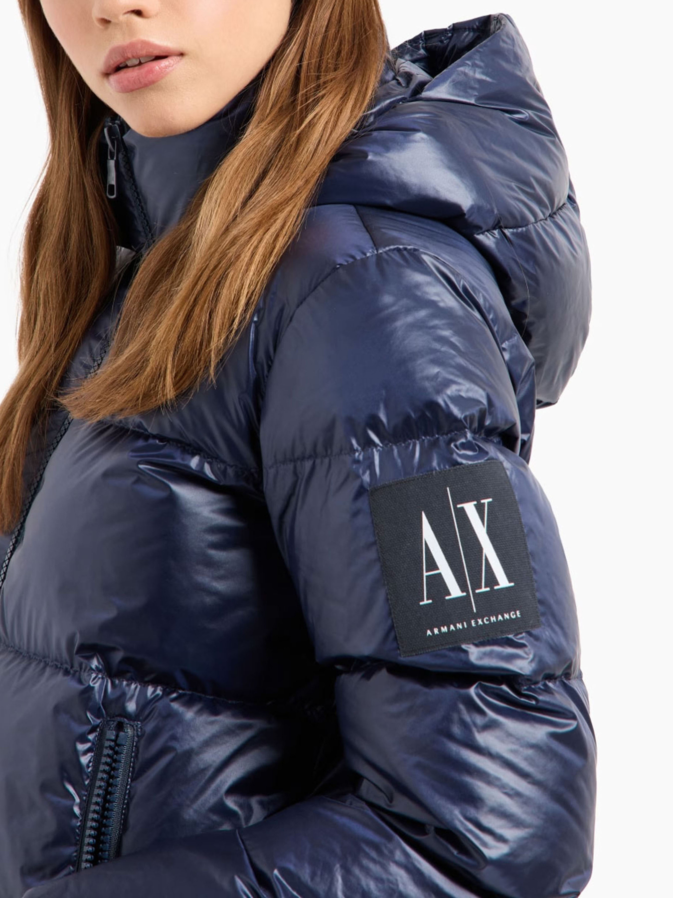 Пальто з утеплювачем Armani Exchange Icon Project модель XW000251-AF10860-UB100 Пальто з утеплювачем Armani Exchange Icon Project модель XW000251-AF10860-UB100 Фото