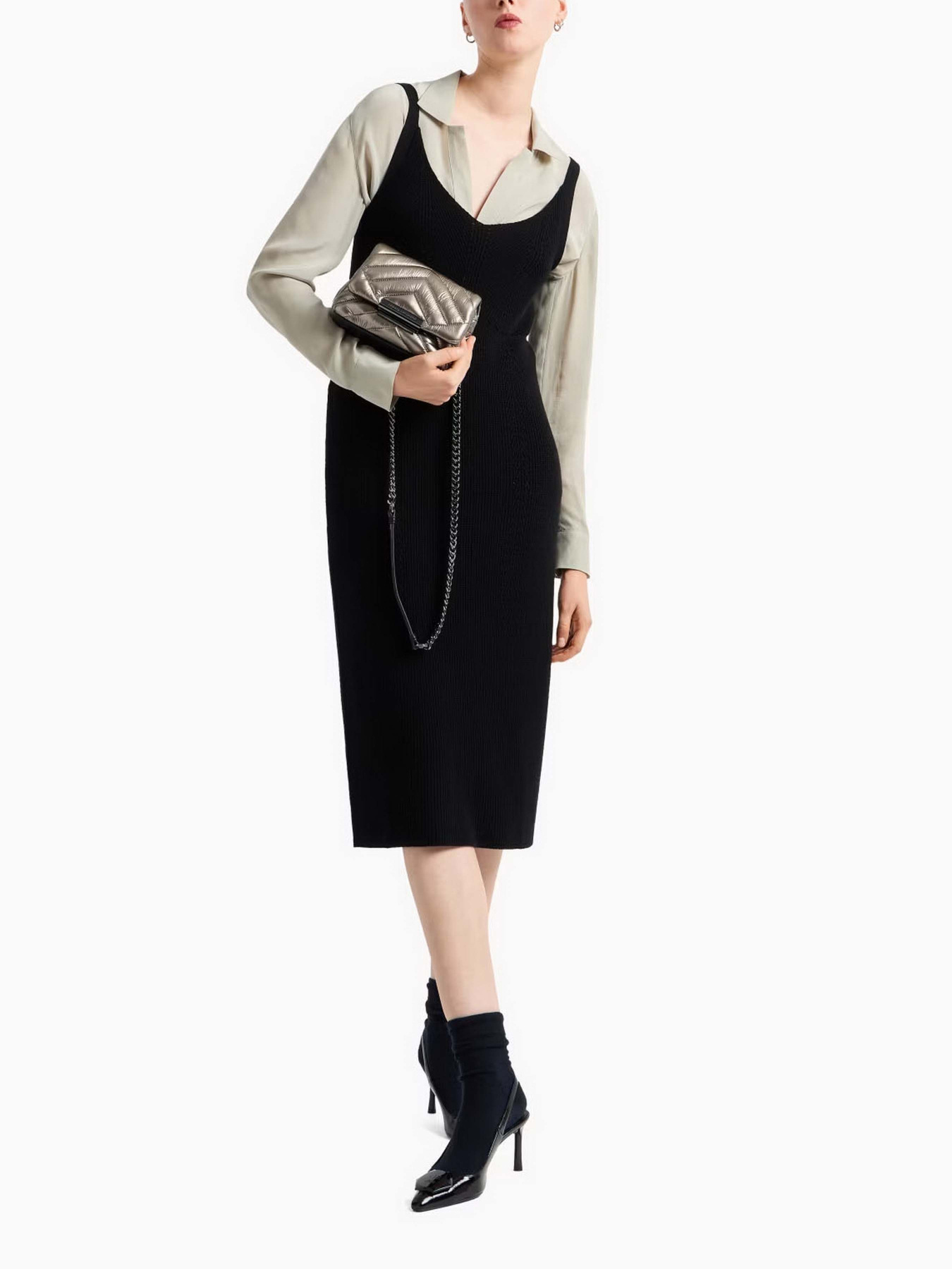 Платье миди Armani Exchange модель 6DYA1Q-YM1VZ-1200 Платье миди Armani Exchange модель 6DYA1Q-YM1VZ-1200 Фото