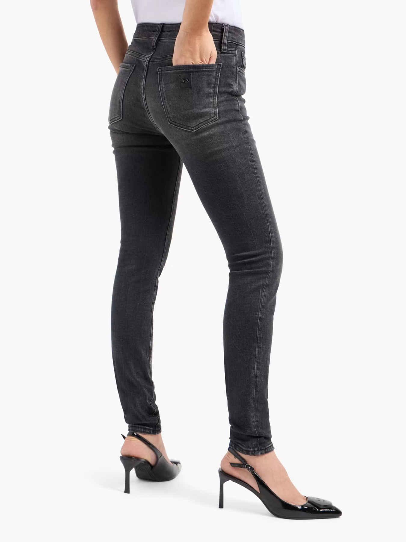 Скинни джинсы Armani Exchange модель 6DYJ01-Y18HZ-0204 Скинни джинсы Armani Exchange модель 6DYJ01-Y18HZ-0204 Фото