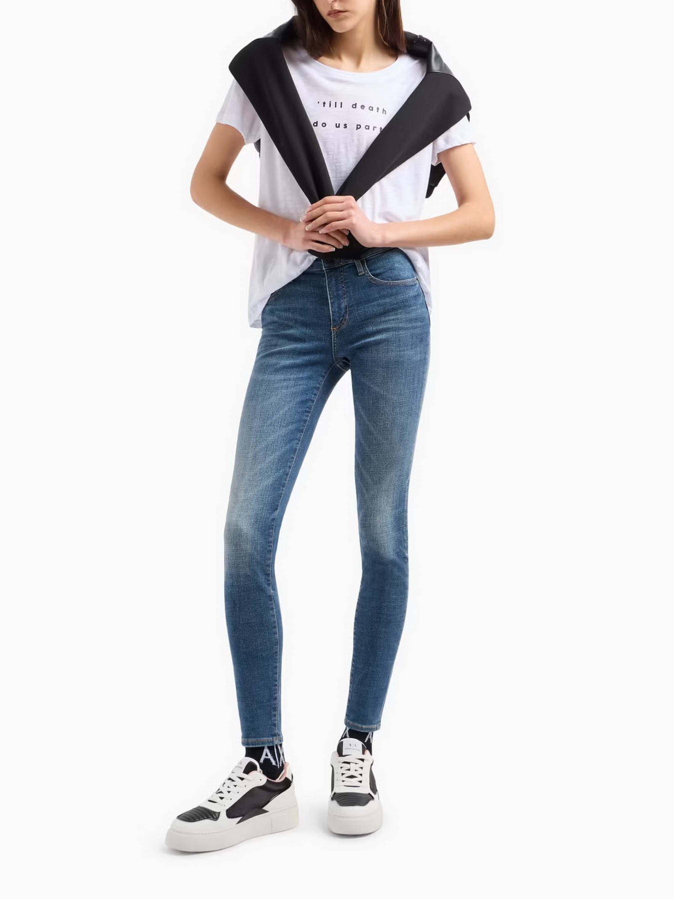 Скинни джинсы Armani Exchange модель 6DYJ69-Y18EZ-1500 Фото