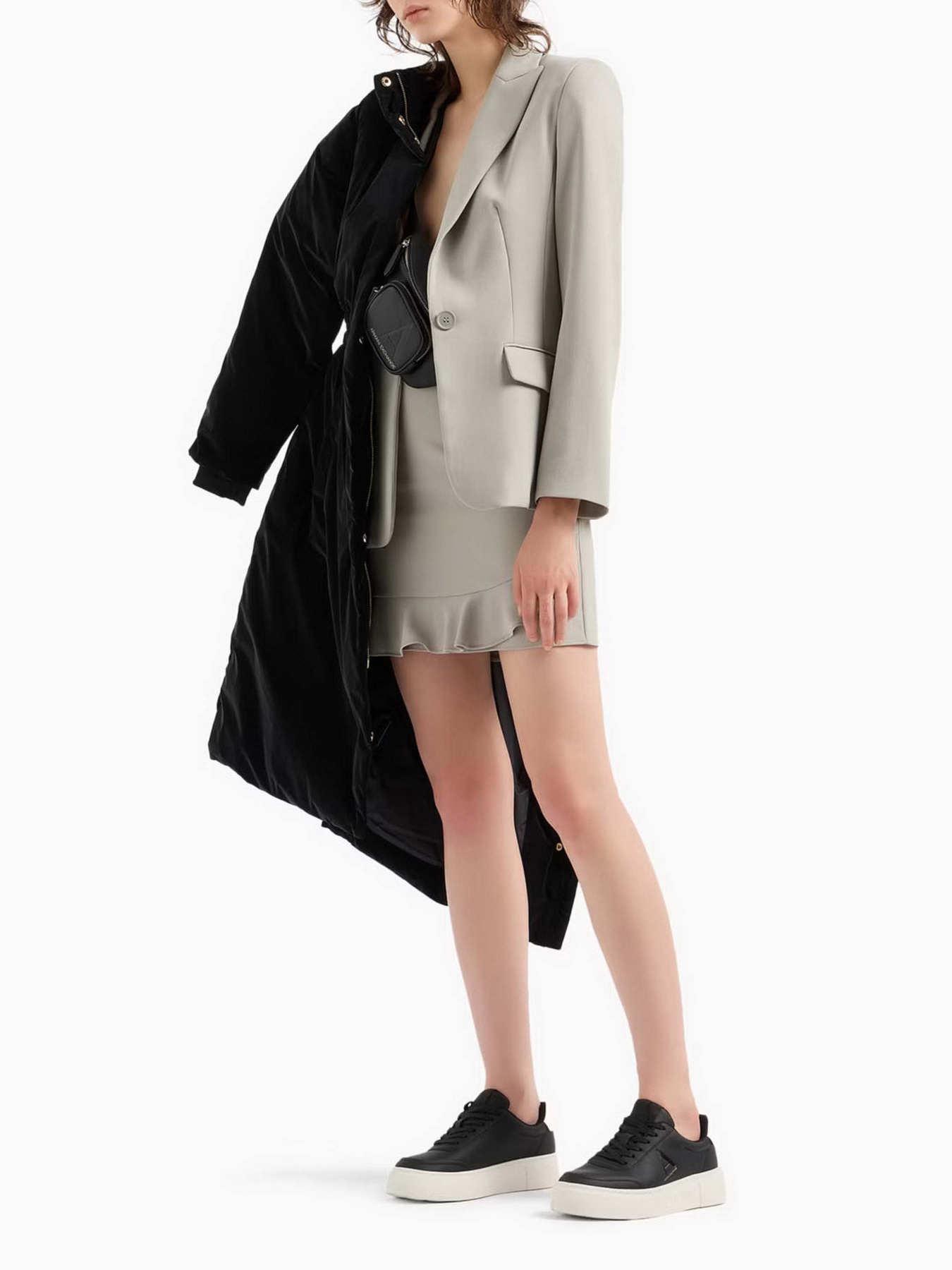 Пальто с утеплителем Armani Exchange A Line модель 6DYL43-YN6YZ-1200 Фото