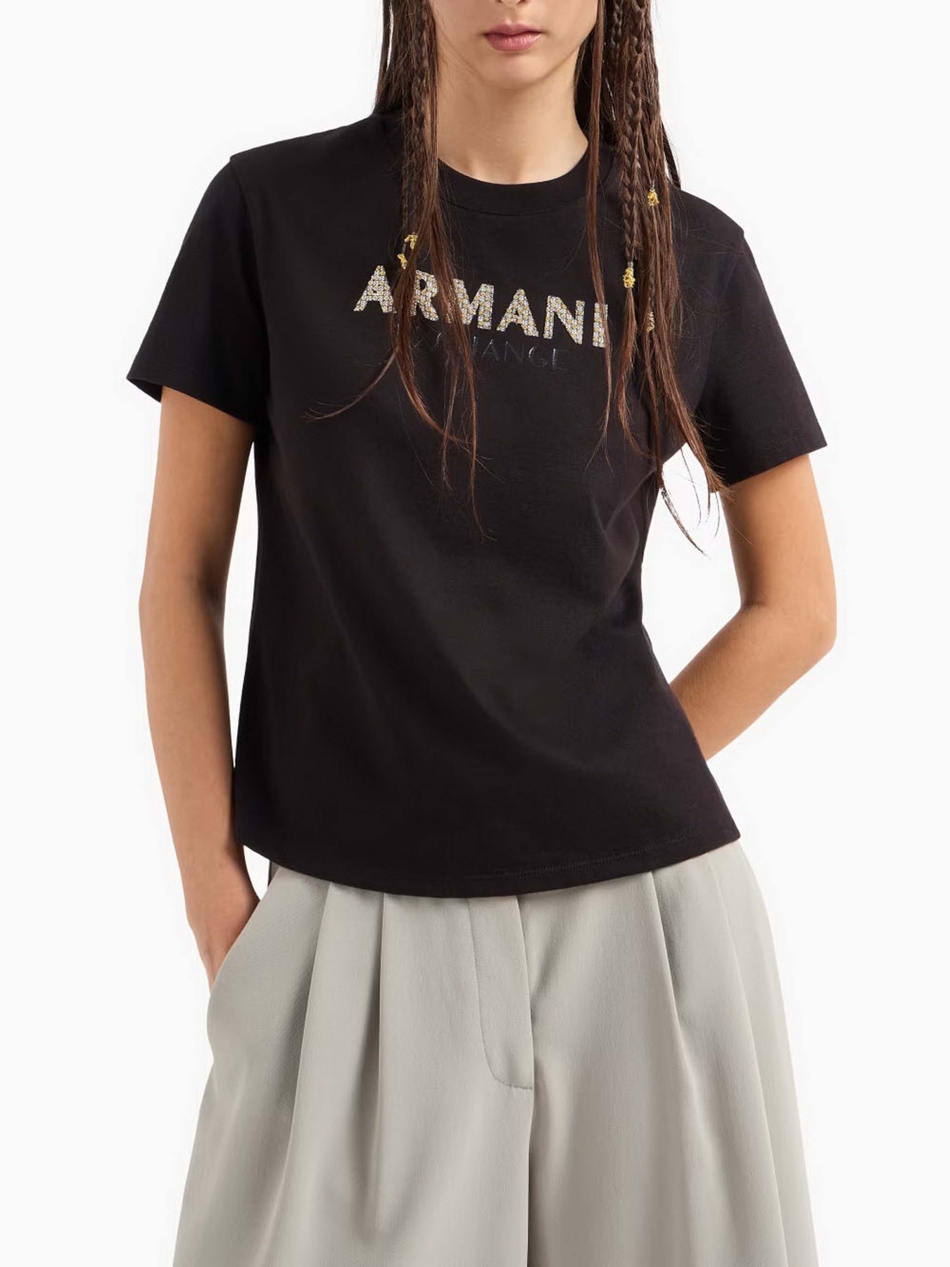 Футболка Armani Exchange модель 6DYT36-YJ7VZ-1200 Фото