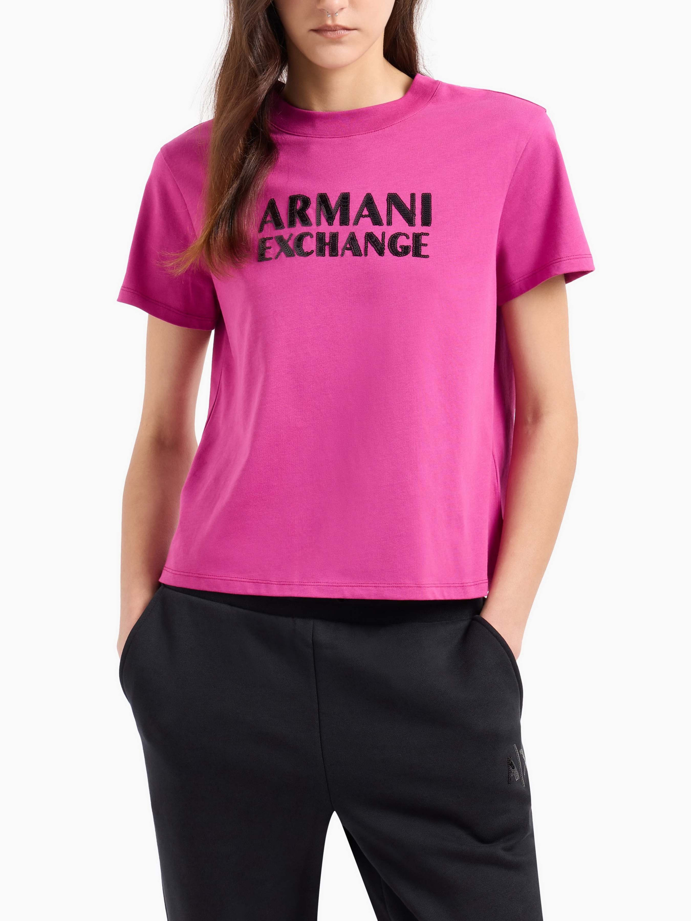 Футболка Armani Exchange модель XW000060-AF10354-UA256 Фото