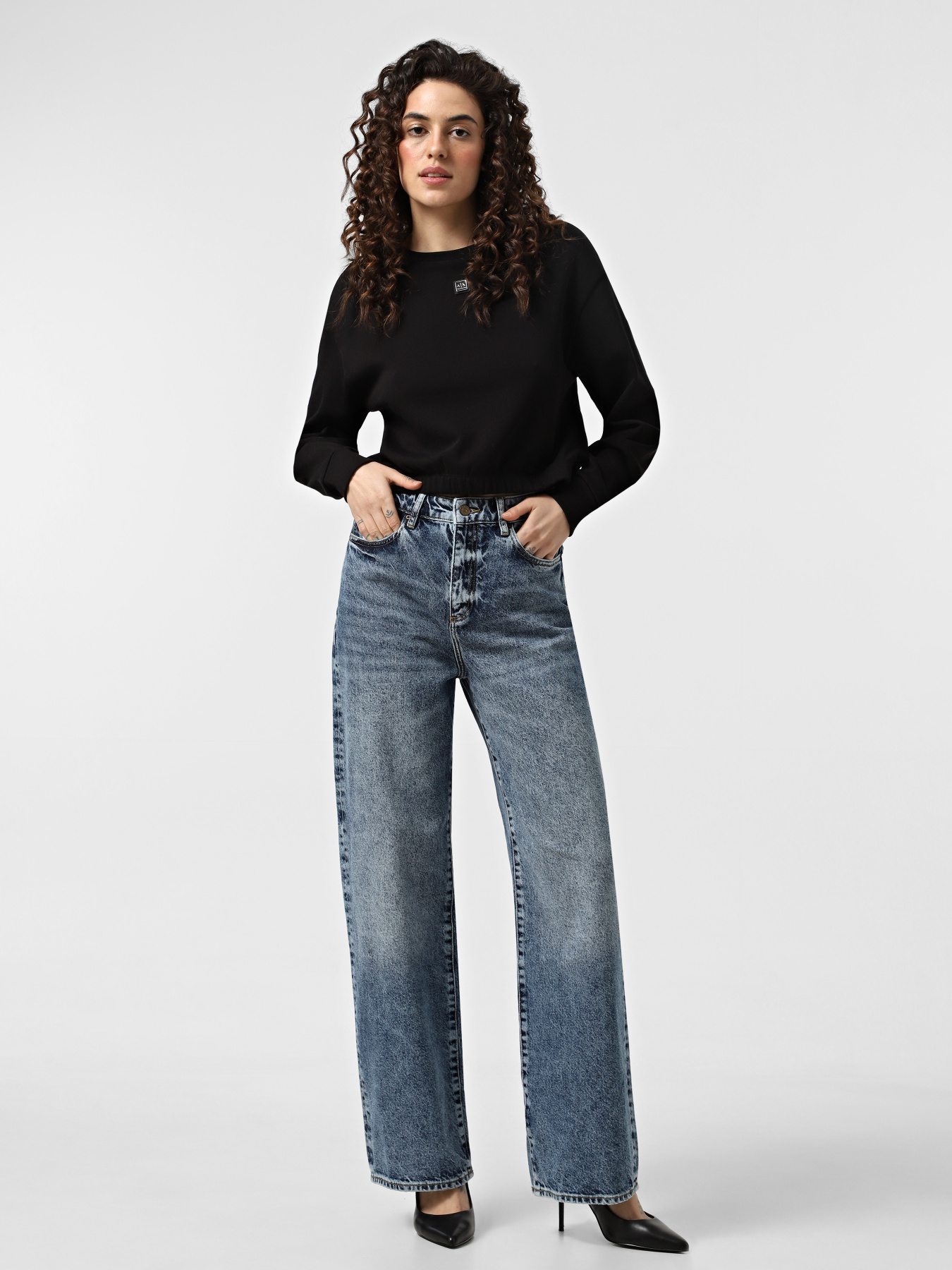 Прямі джинси Armani Exchange модель XW000100-AF12866-MB002 Фото