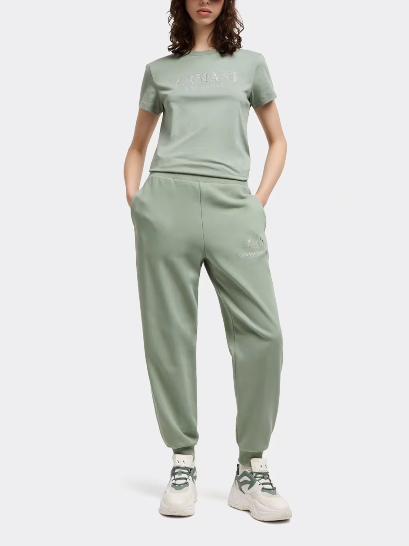 Штаны спортивные Armani Exchange модель XW000162-AF11851-U7231 Фото