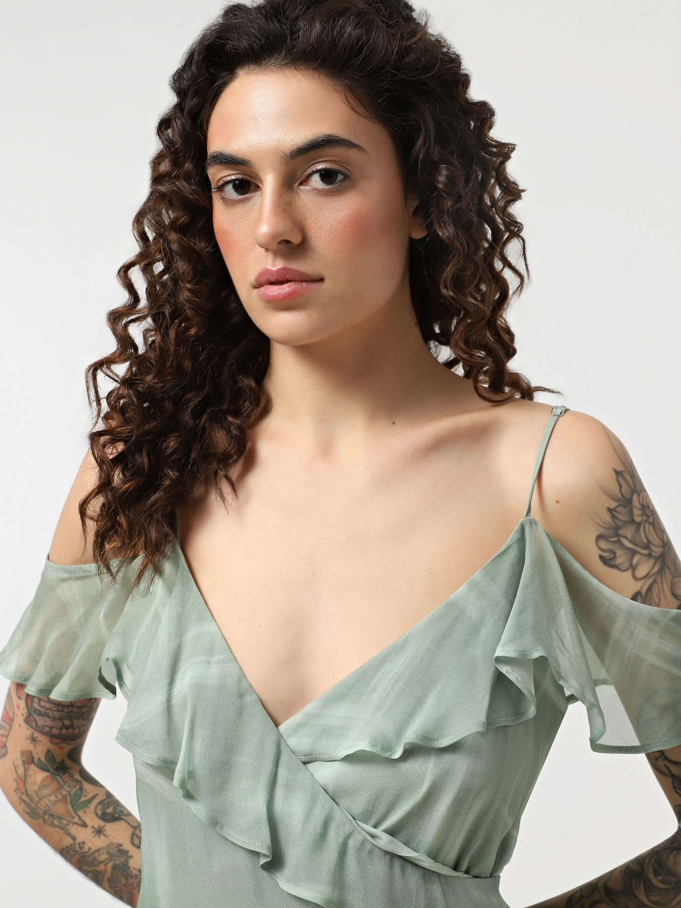 Сукня міді Armani Exchange модель XW000181-AF12051-F7037 Фото