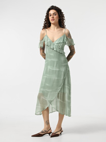 Платье миди Armani Exchange модель XW000181-AF12051-F7037 Фото