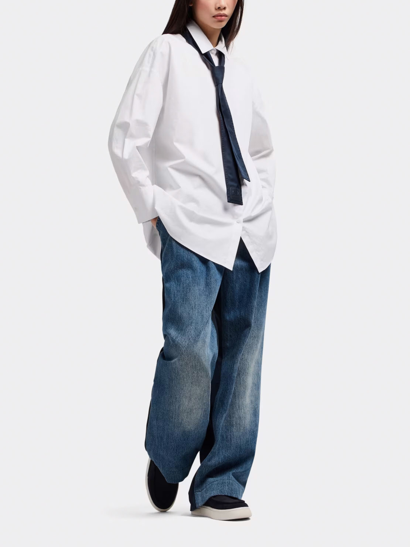 Рубашка Armani Exchange Blue Edition модель XW000455-AF12812-U0002 Фото