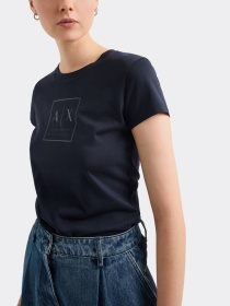 Футболка Armani Exchange Blue Edition модель XW000530-AF10359-UB100 Фото
