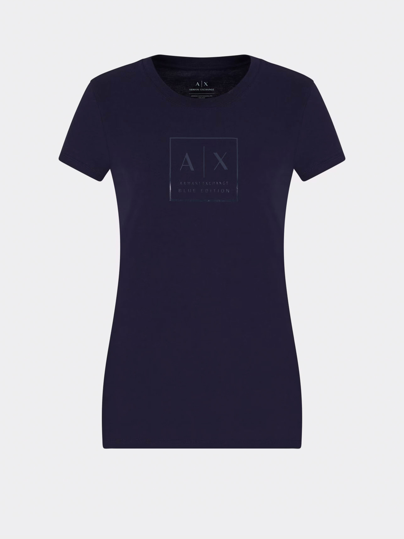 Футболка Armani Exchange Blue Edition модель XW000530-AF10359-UB100 Фото