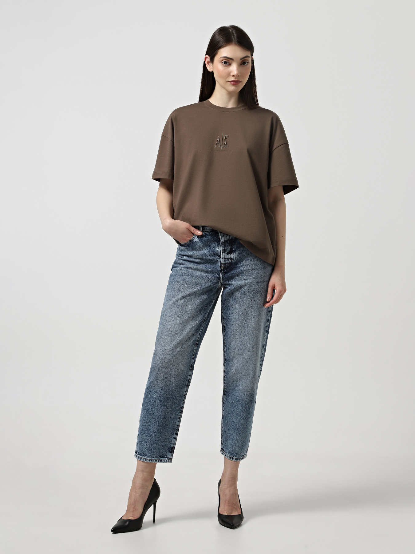 Футболка Armani Exchange модель XW001182-AF15085-U6199 Фото