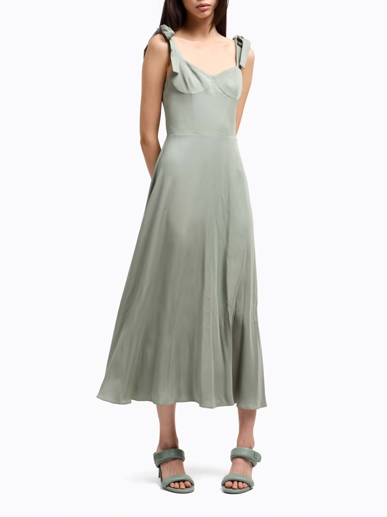 Сукня міді Armani Exchange модель XW000441-AF12742-U7231 Фото