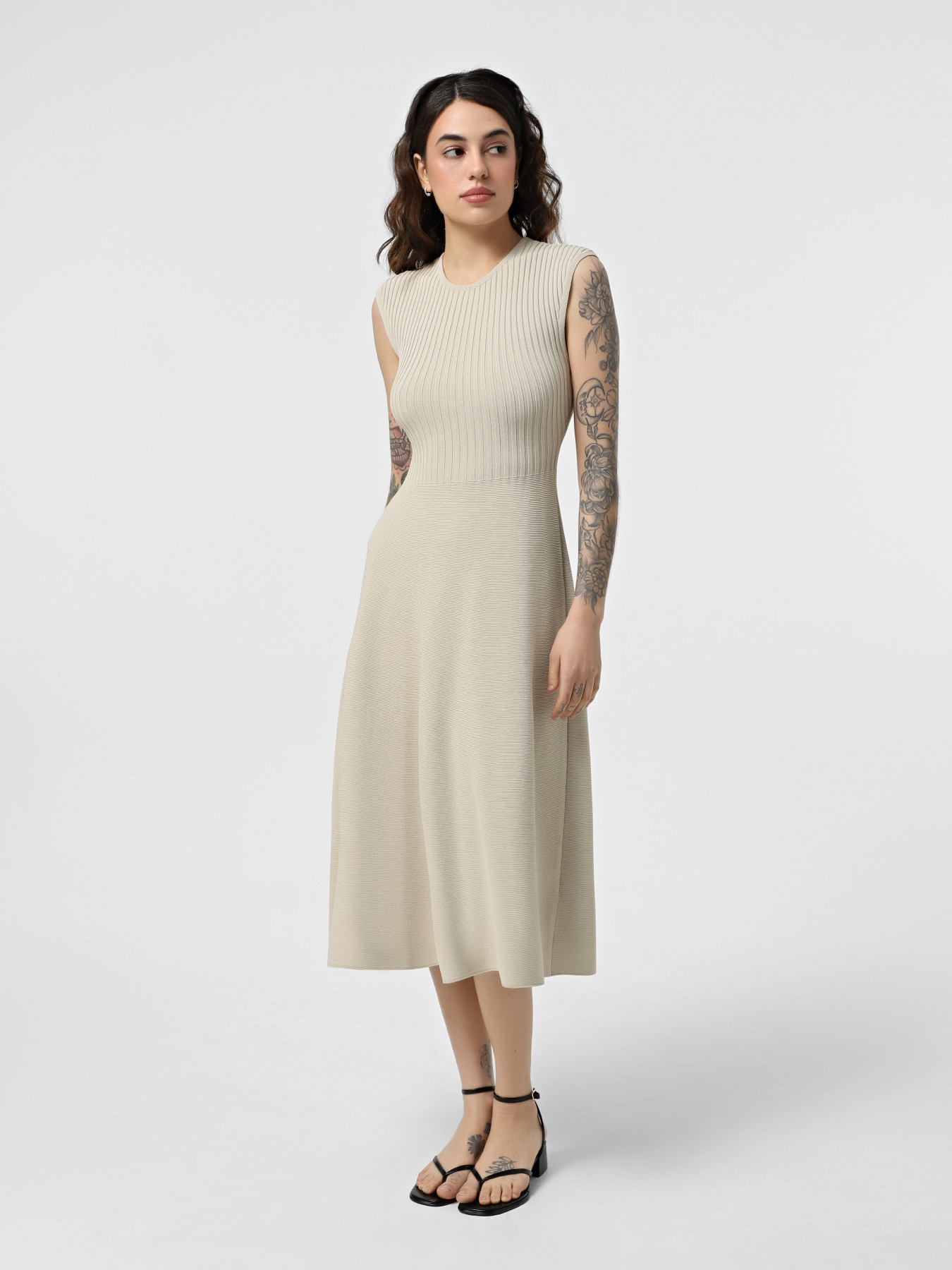 Сукня міді Armani Exchange модель XW000119-AF10352-U1095 Фото