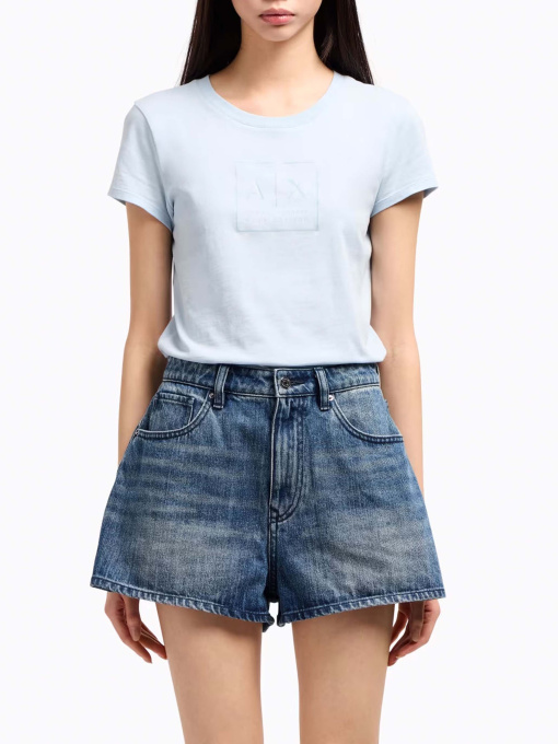 Шорты джинсовые Armani Exchange Blue Edition модель XW000135-AF12845-MB001 Фото