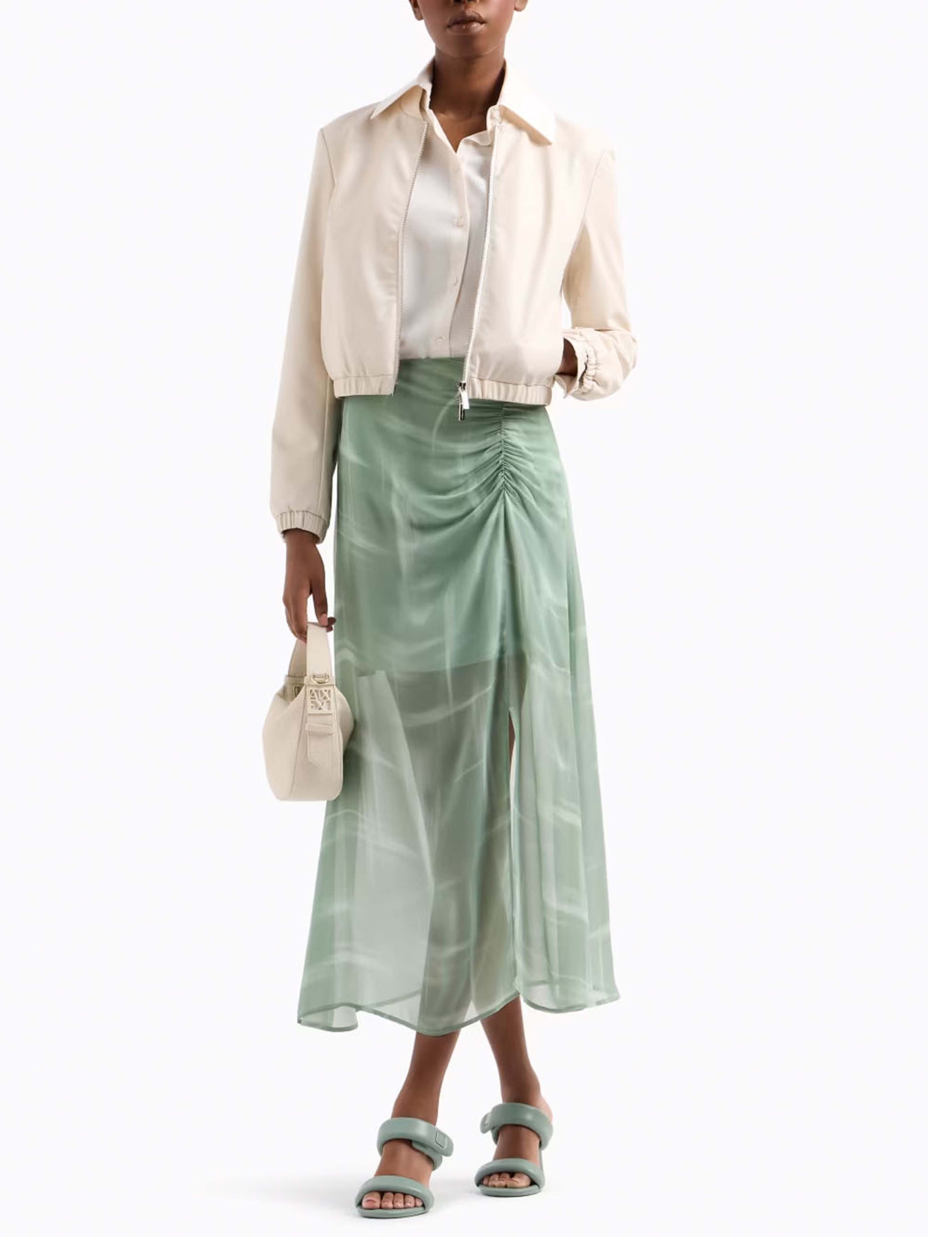 Юбка миди Armani Exchange модель XW000571-AF12051-F7037 Фото