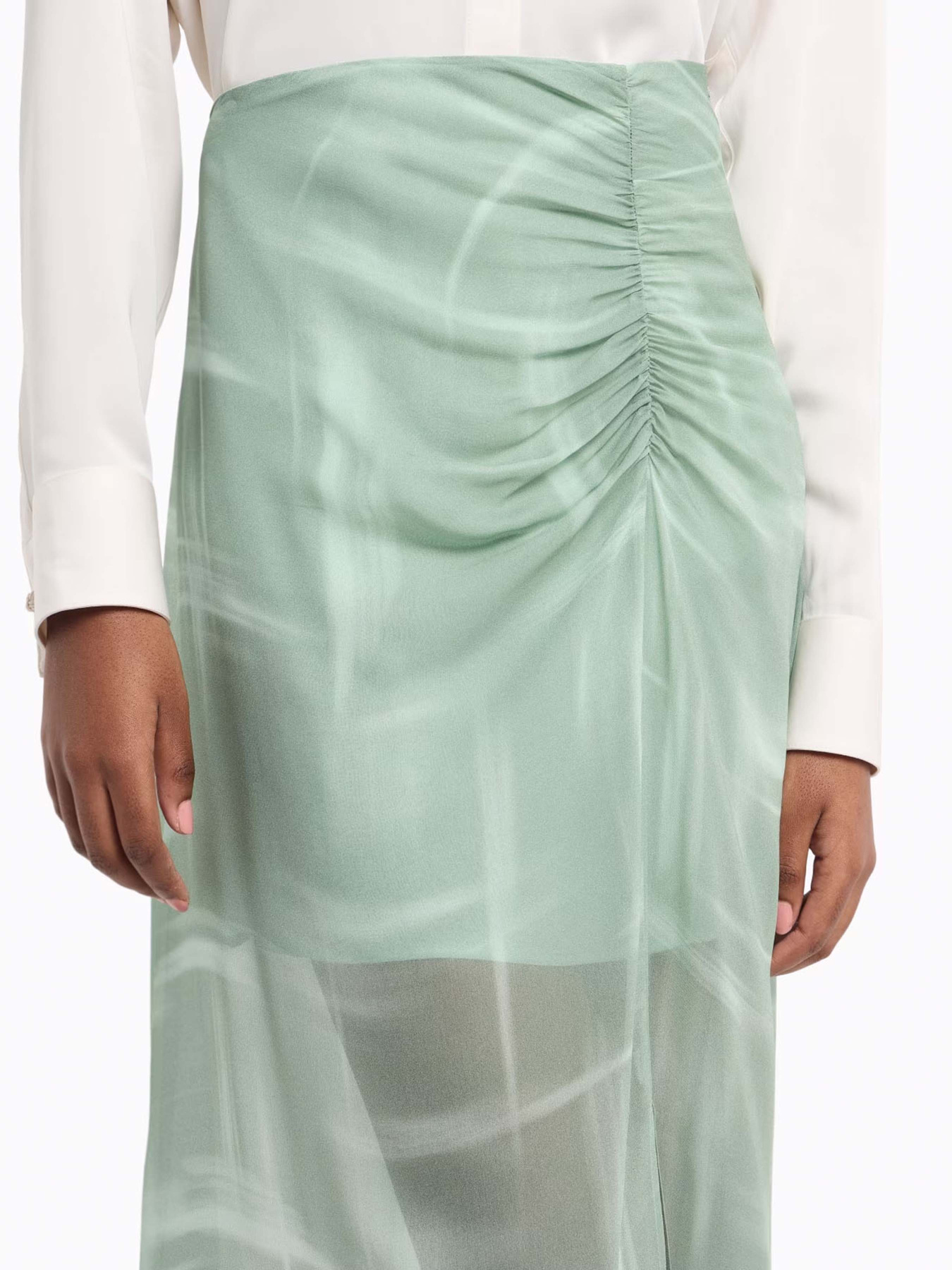 Юбка миди Armani Exchange модель XW000571-AF12051-F7037 Фото