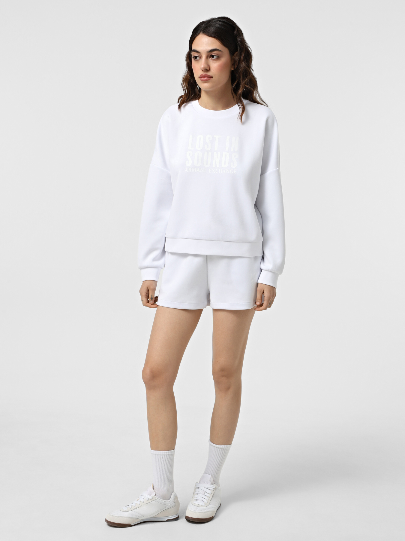 Світшот Armani Exchange Lost in sounds модель XW000275-AF12819-U0002 Світшот Armani Exchange Lost in sounds модель XW000275-AF12819-U0002 Фото