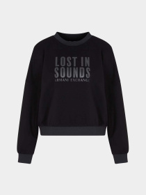 Світшот Armani Exchange Lost in sounds модель XW000275-AF12819-UC001 Фото