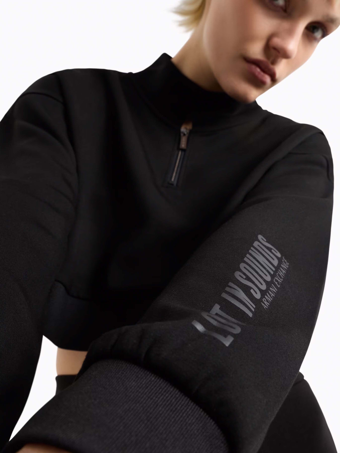 Кофта Armani Exchange Lost in sounds модель XW000371-AF12819-UC001 Фото