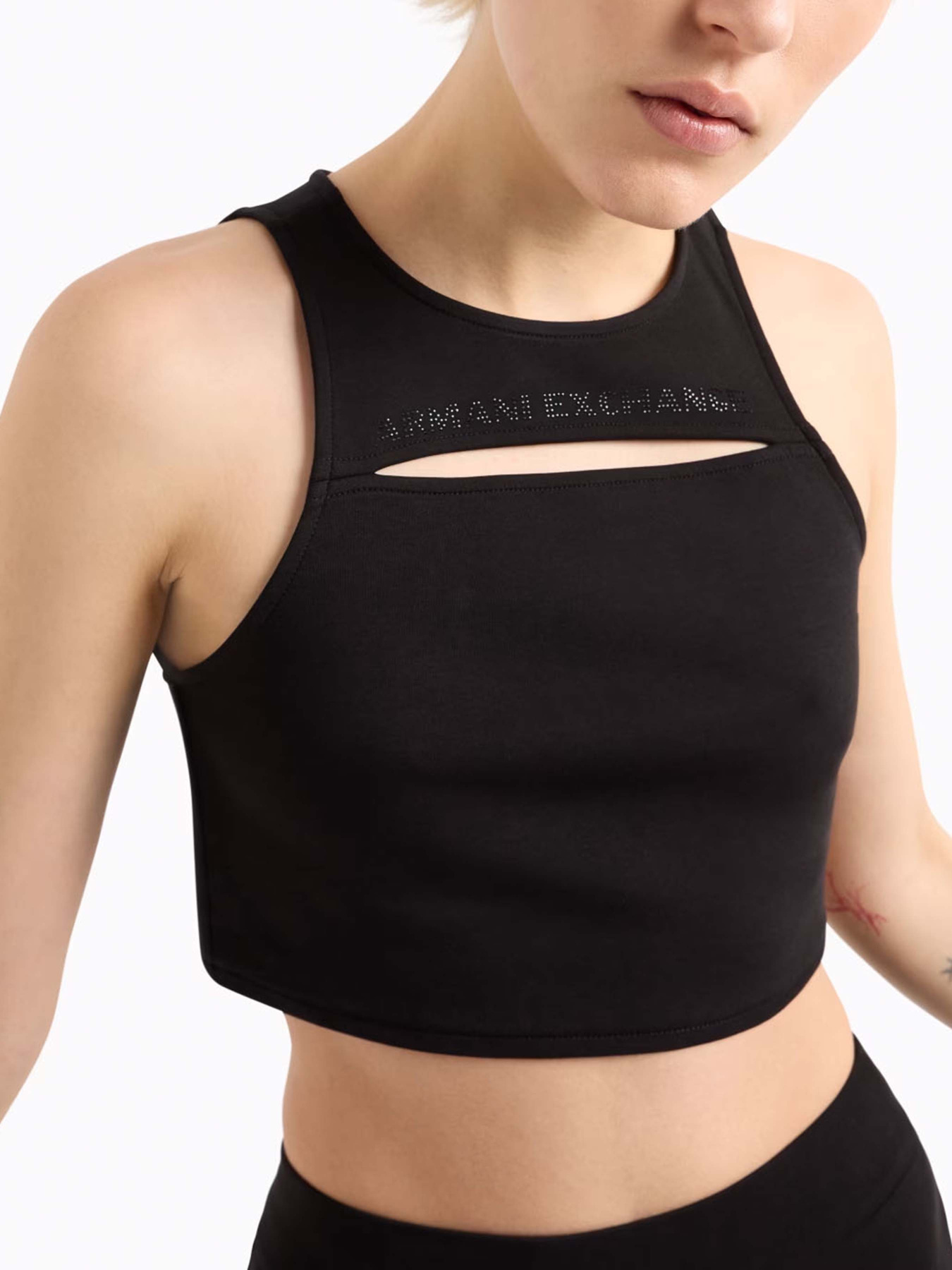 Топ Armani Exchange Lost in sounds модель XW000368-AF12826-UC001 Фото