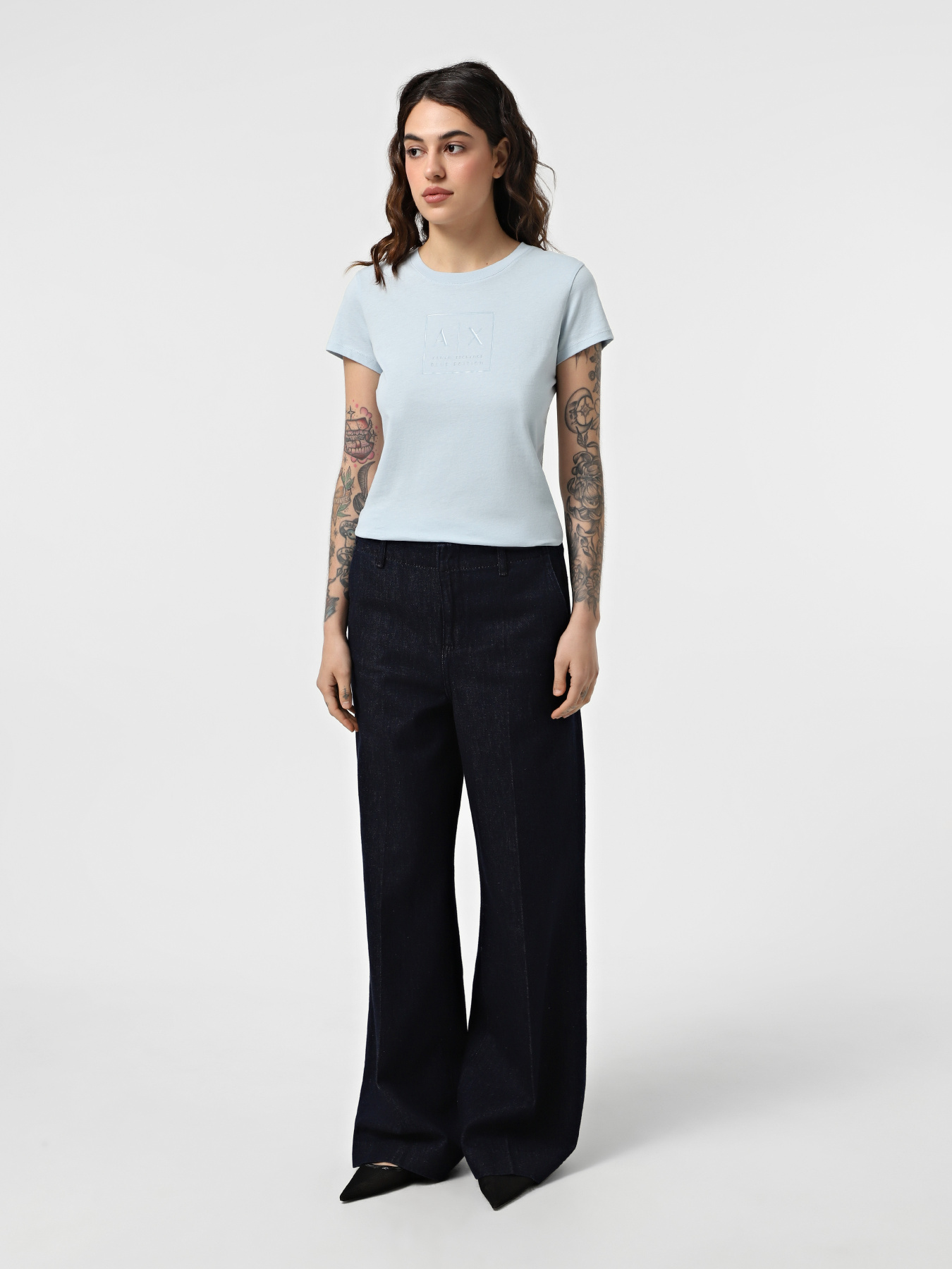 Футболка Armani Exchange Blue Edition модель XW000530-AF10359-U9278 Фото