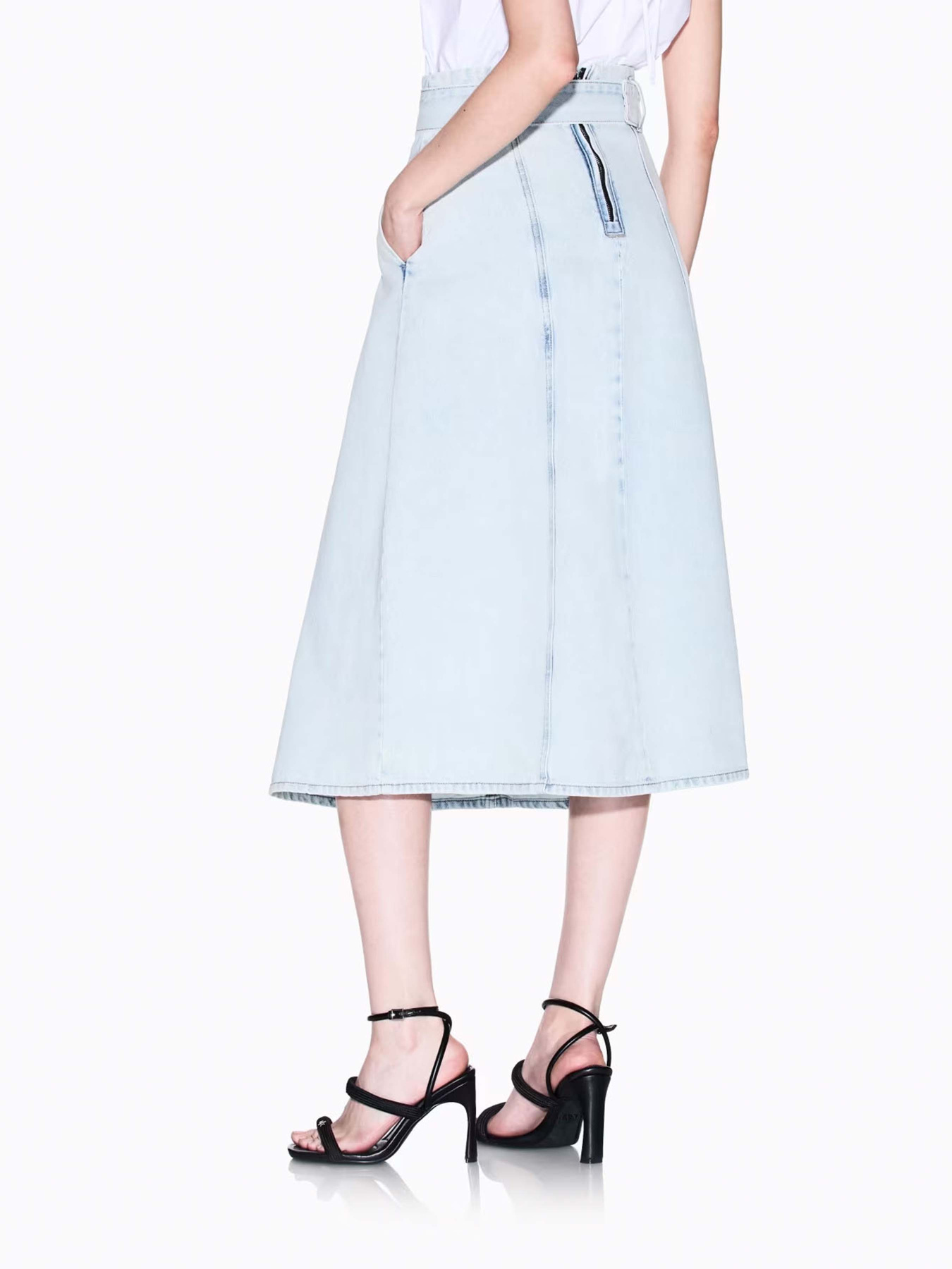 Джинсова спідниця Armani Exchange модель XW001186-AF15102-MB003 Фото