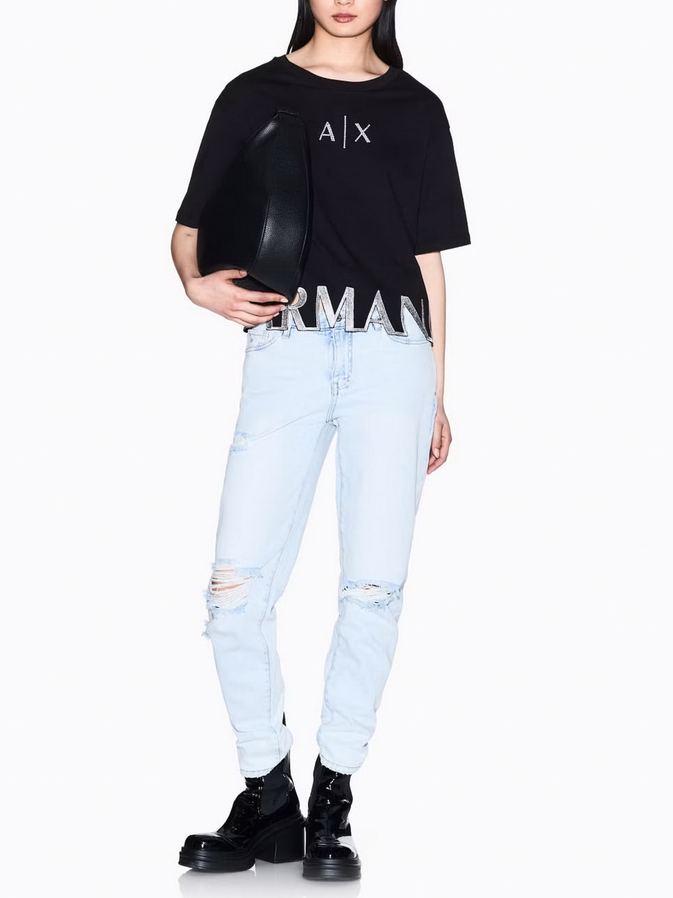 Бойфренды Armani Exchange модель XW000073-AF12859-MB003 Бойфренды Armani Exchange модель XW000073-AF12859-MB003 Фото