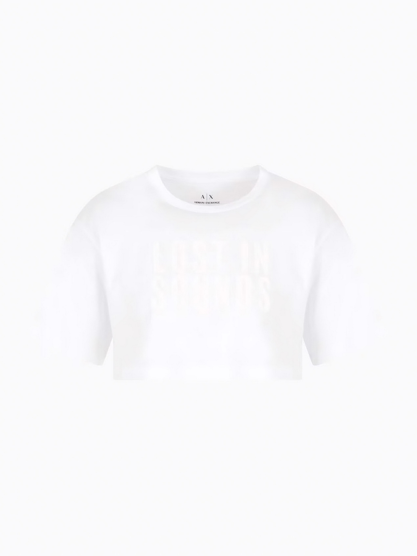 Футболка Armani Exchange Lost in sounds модель XW000546-AF10359-U0002 Фото