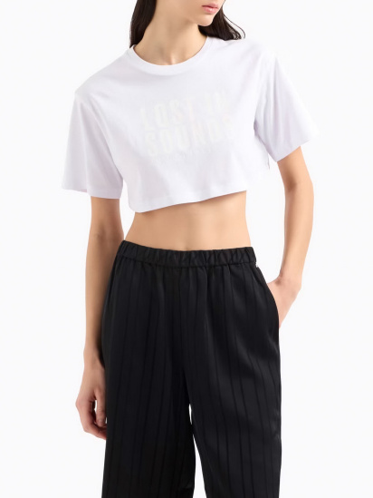 Футболка Armani Exchange Lost in sounds модель XW000546-AF10359-U0002 - фото